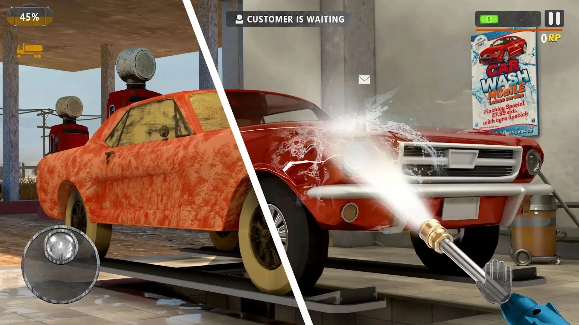 加油站垃圾场模拟器无限金币截图2