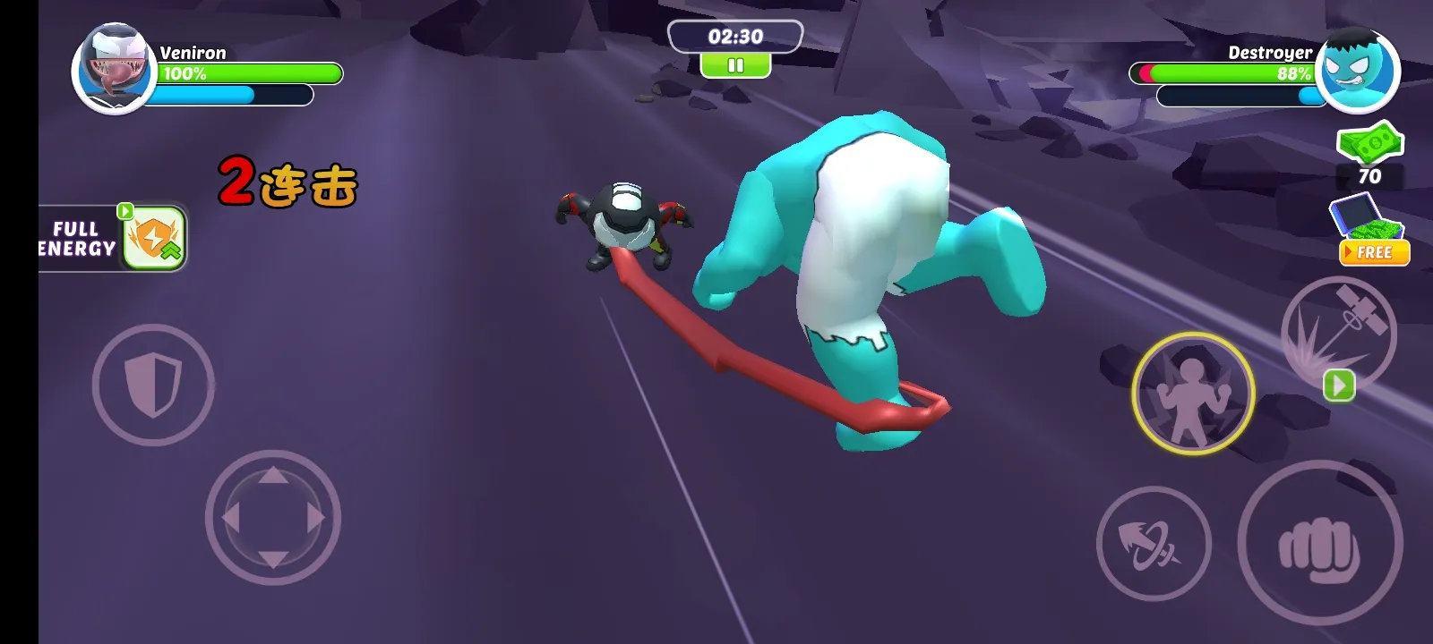 火柴人漫威英雄截图5