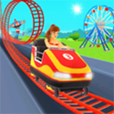 主题公园过山车图标