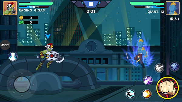 火柴人超级英雄战争截图5