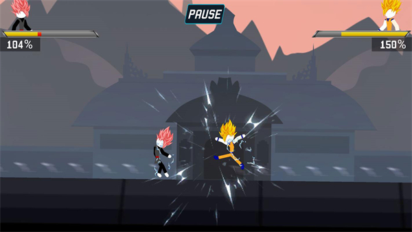 火柴人悟空格斗截图5
