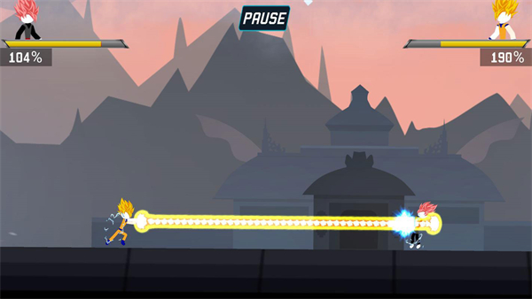 火柴人悟空格斗截图4