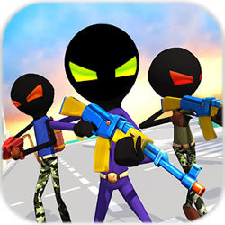 火柴人混战(全免费)图标