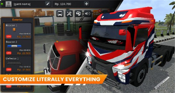 印尼卡车模拟器魔改版截图3