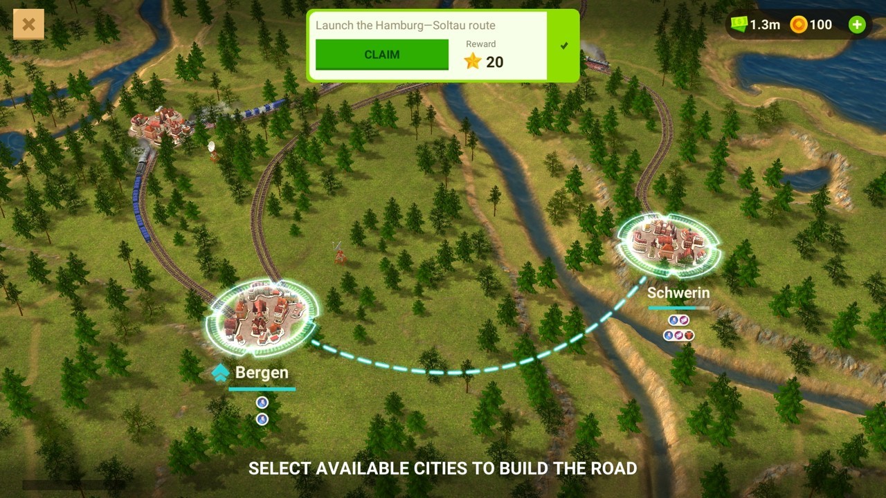 铁路帝国无限金币截图2