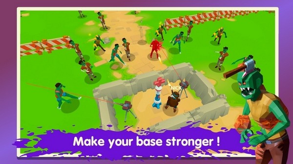 两个家伙和僵尸3D无限钻石版截图3