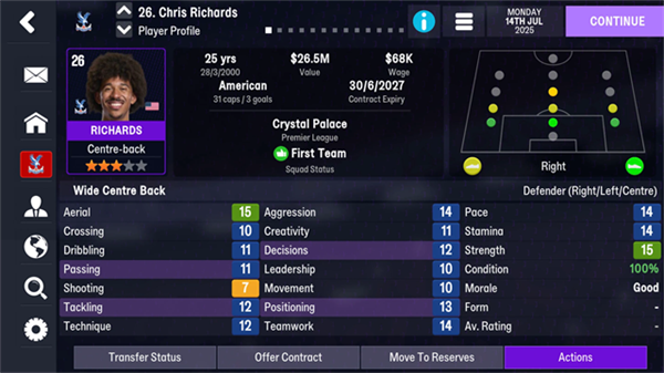 Football Manager 26 Mobile截图2