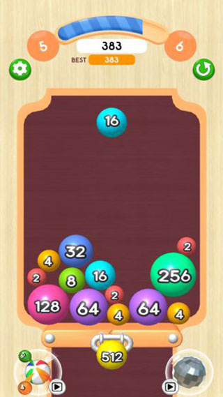 2048球球3D截图2