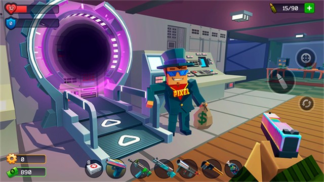 像素战斗僵尸突袭中文版截图3