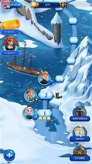 冰雪奇缘冰纷乐截图2