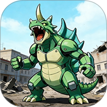 3D机甲怪兽城市大战图标