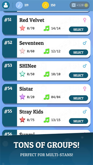 kpop音游截图2