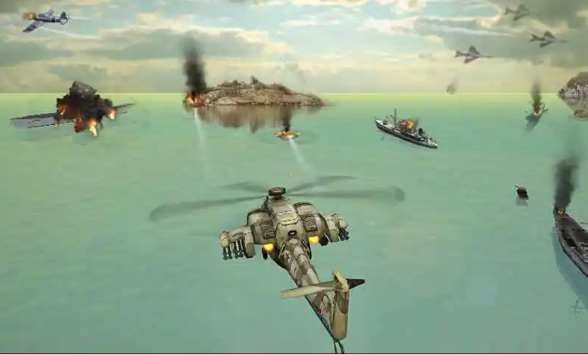 直升机空袭无限金币版截图3