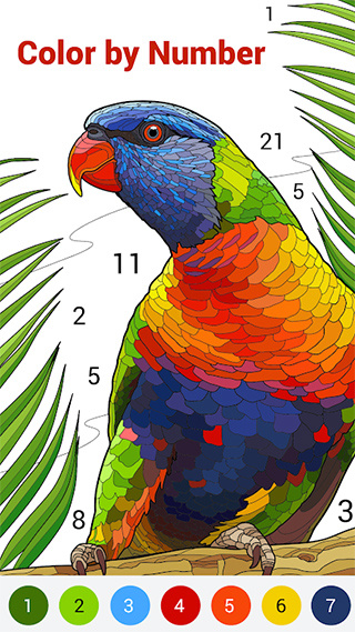 happy color数字填色截图4