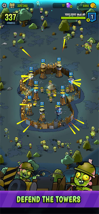 Zombie Towers截图2