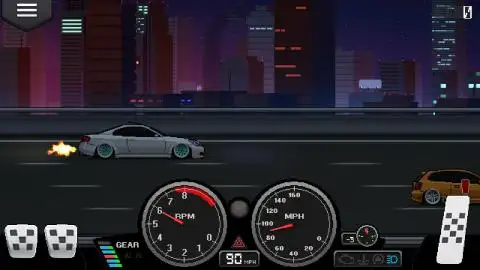 像素赛车手中文版截图1