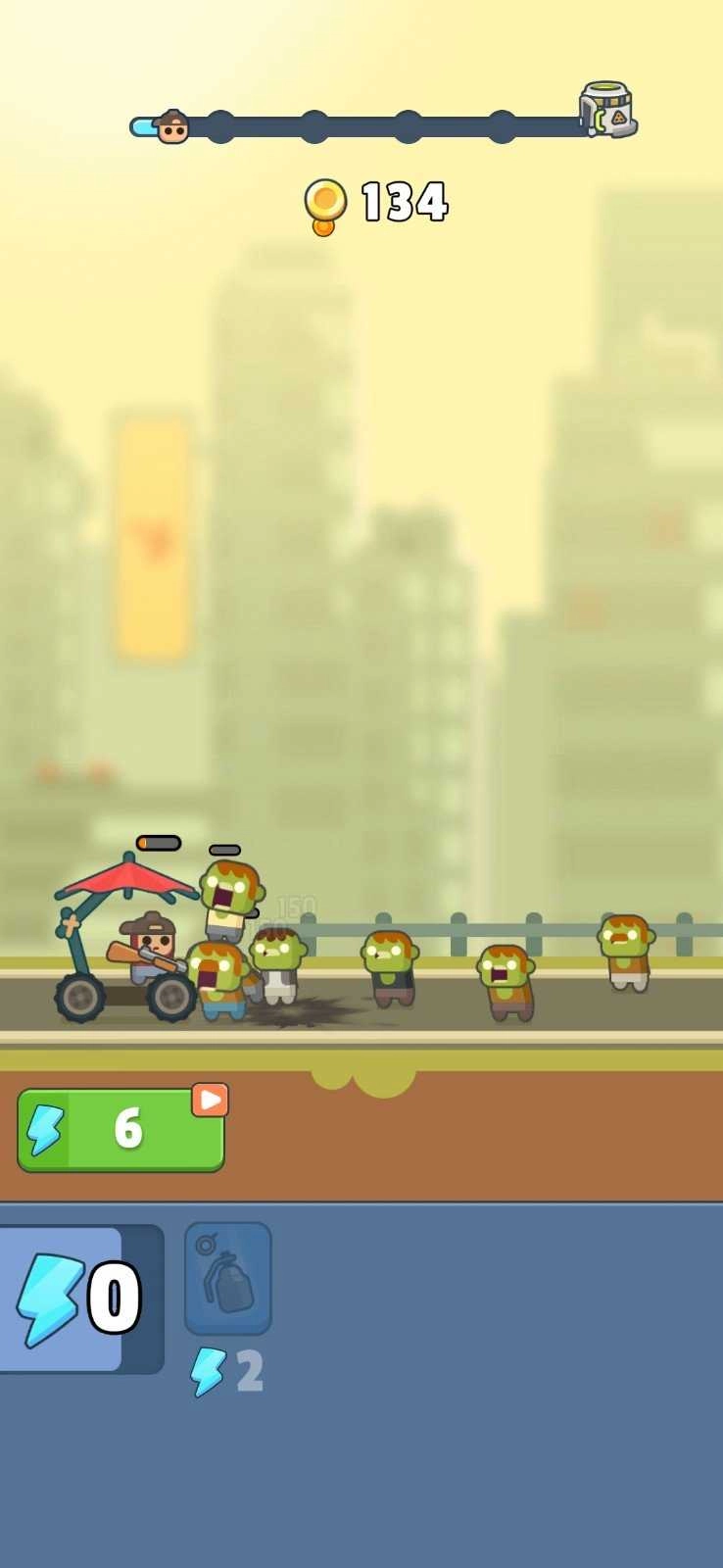 尸潮战车无限金币版截图2