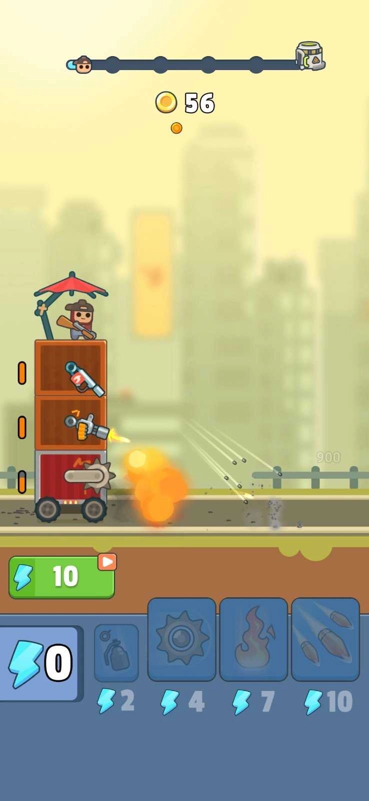 尸潮战车无限金币版截图3