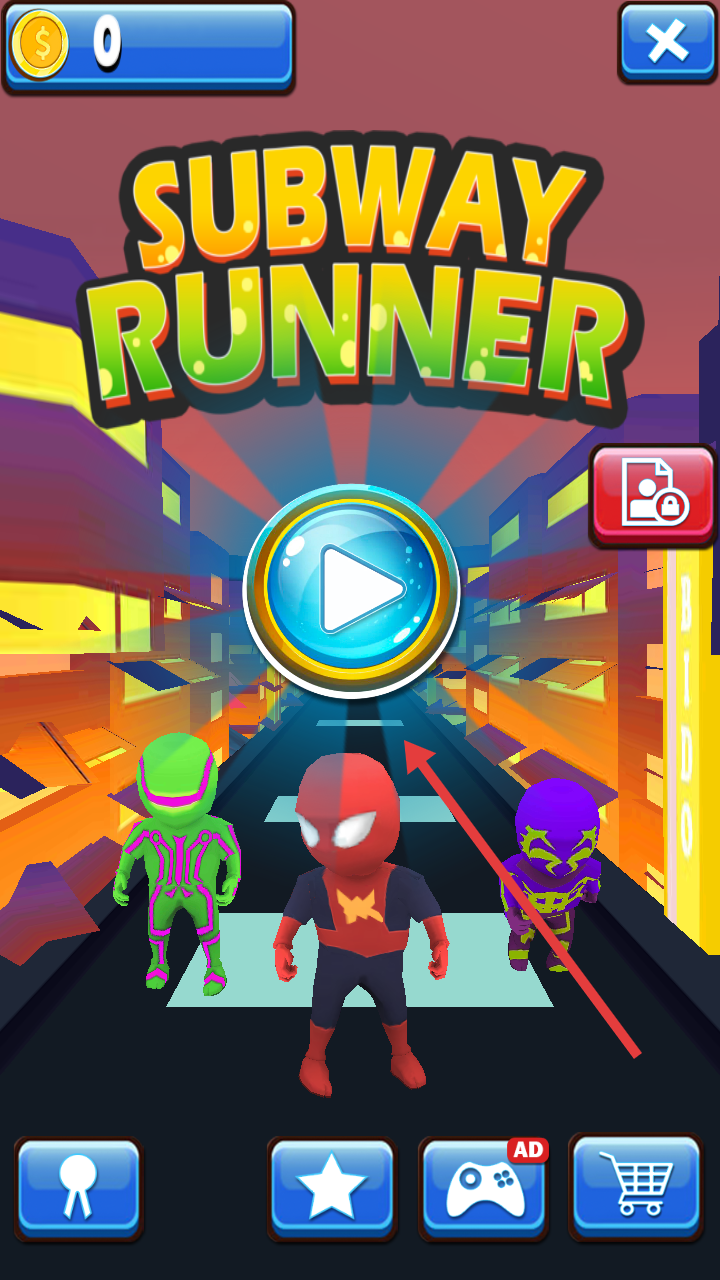 地铁忍者赛跑者