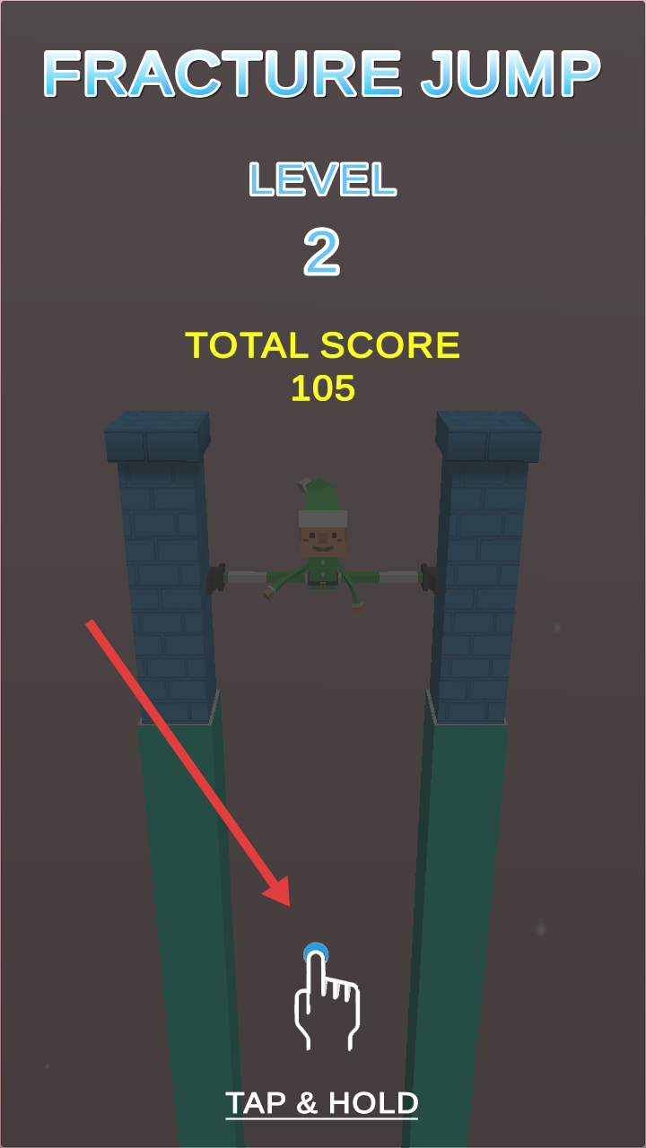 小人用手撑住墙