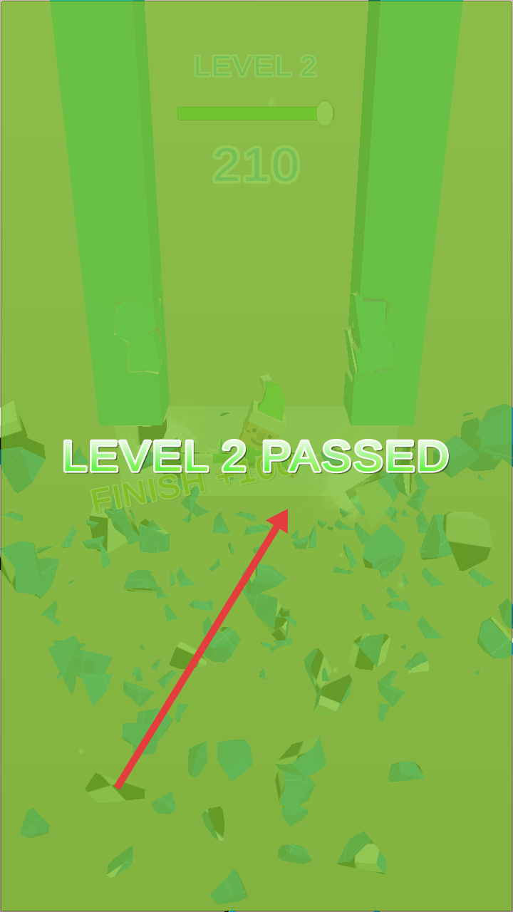 小人用手撑住墙