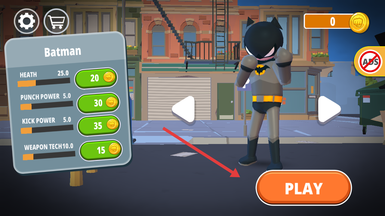 城市战斗机火柴人帮