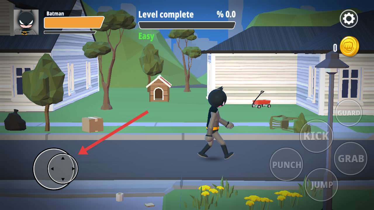 城市战斗机火柴人帮