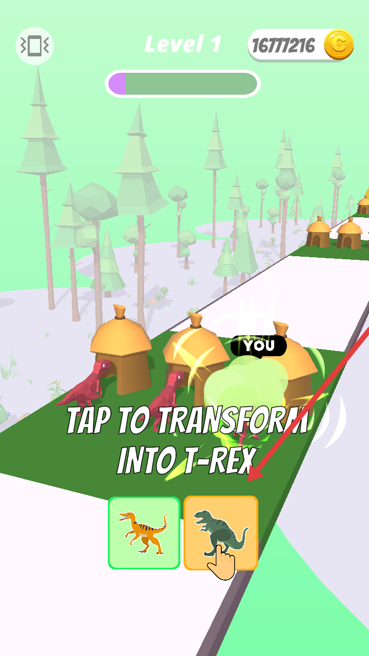 恐龙快跑变形赛