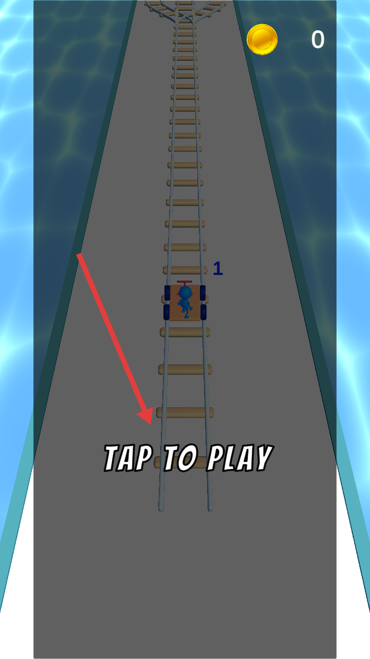 人力小火车冲刺