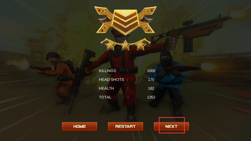 玩具士兵射击