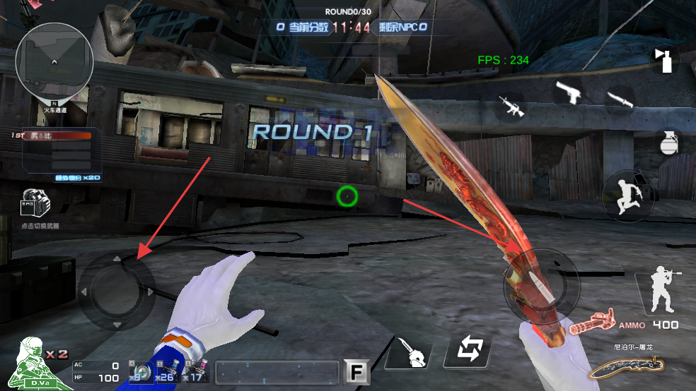 穿越火线巨人城废墟