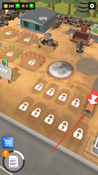 废弃汽车回收站