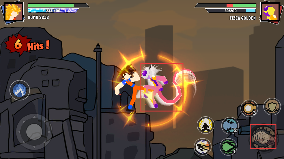 火柴人勇士超级龙影搏斗