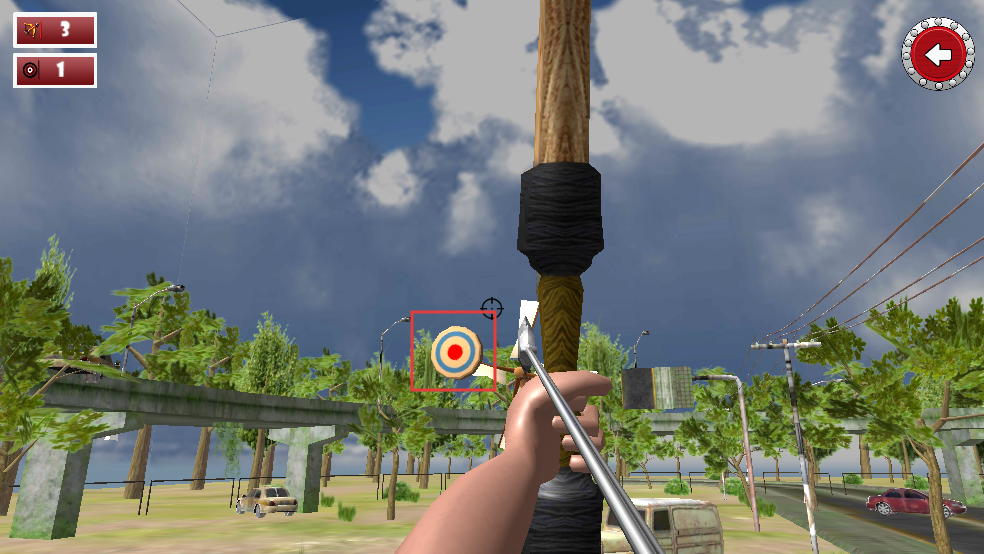 模拟弓箭手射击3D
