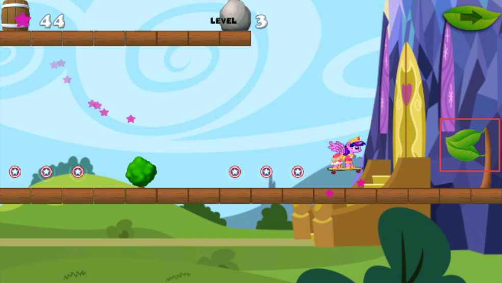 彩虹小马跑酷冒险