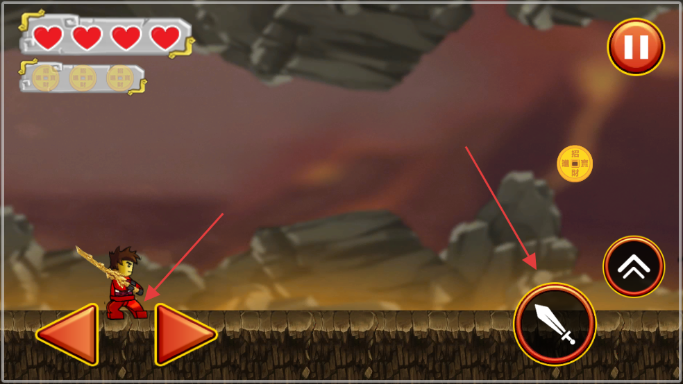 忍者战士传奇忍者战斗