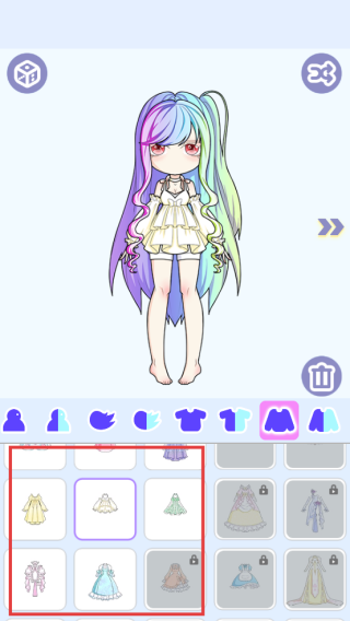 粉彩怪物娃娃装扮