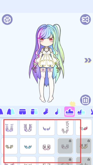 粉彩怪物娃娃装扮