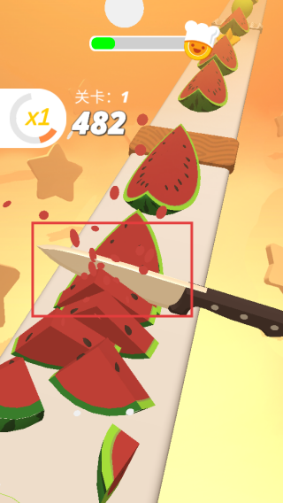 狂乱切水果