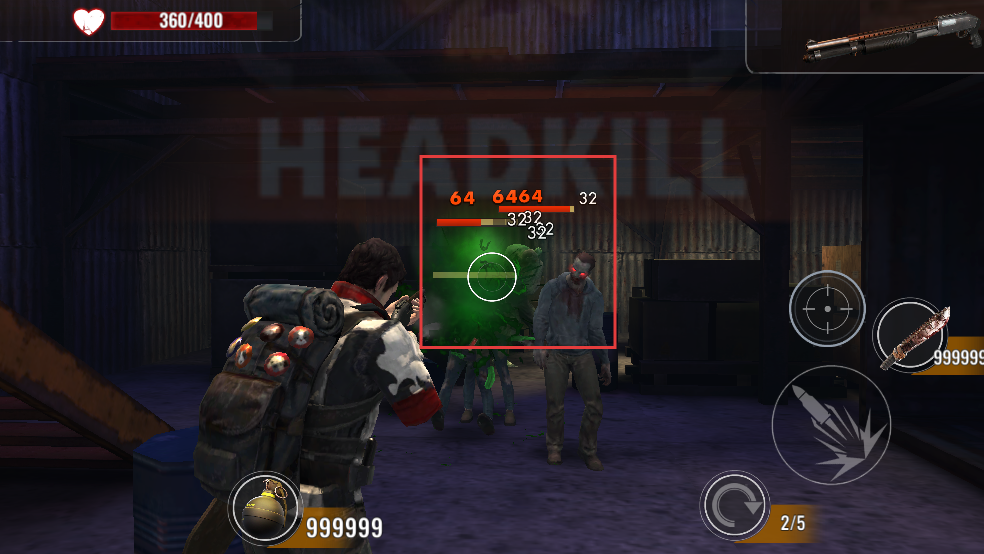 僵尸生存射击无限子弹