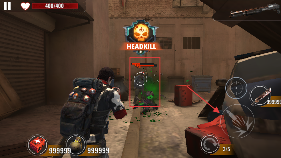 僵尸生存射击MOD菜单