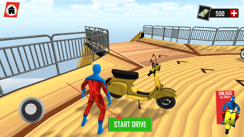 超级英雄的自行车