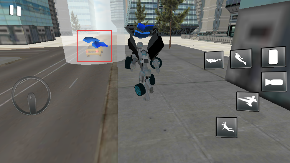 青之变形机器人