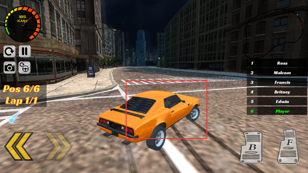 真实的街头赛车驾驶