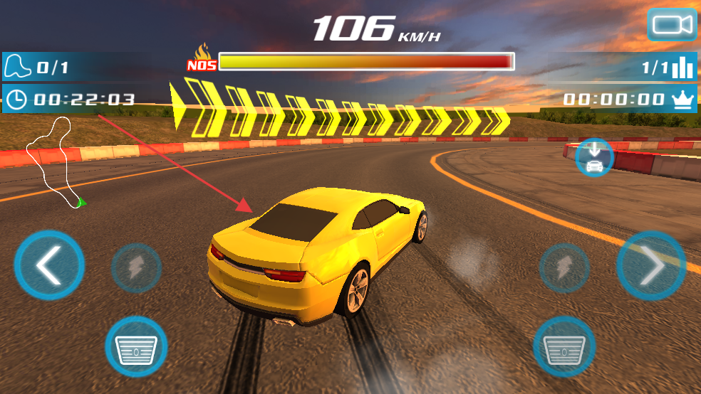 狂暴赛车自由赛