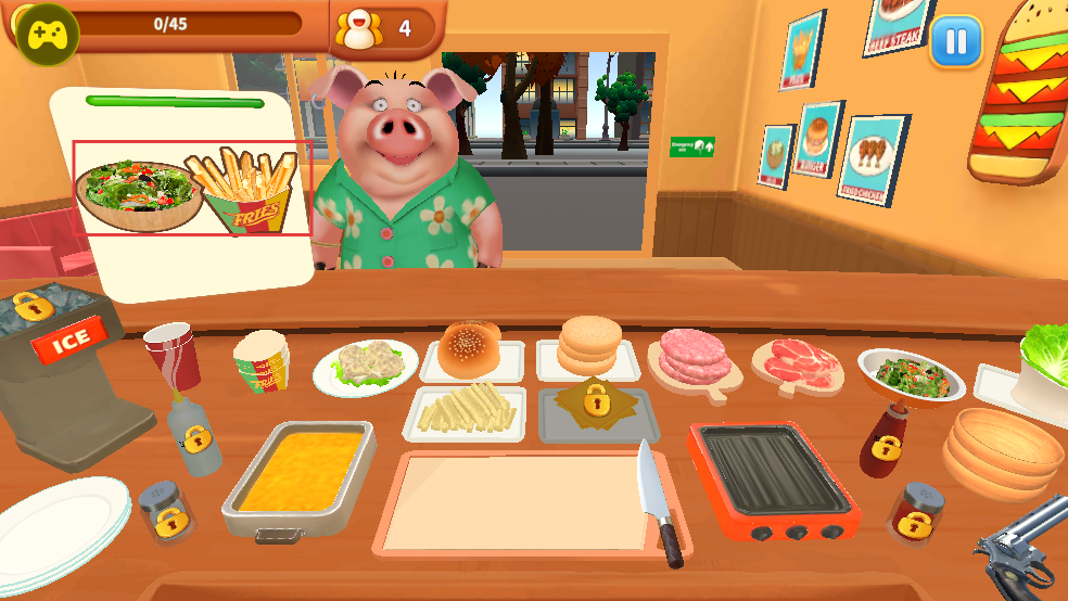 烹饪冲突MOD菜单