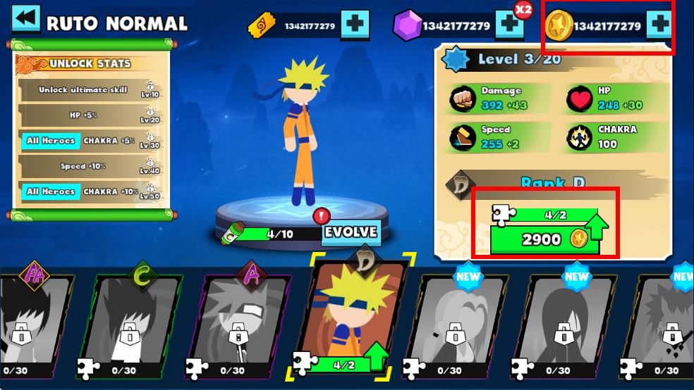 火柴人忍者忍者格斗无限金币钻石版