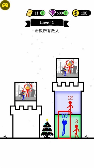 火柴人英雄塔防