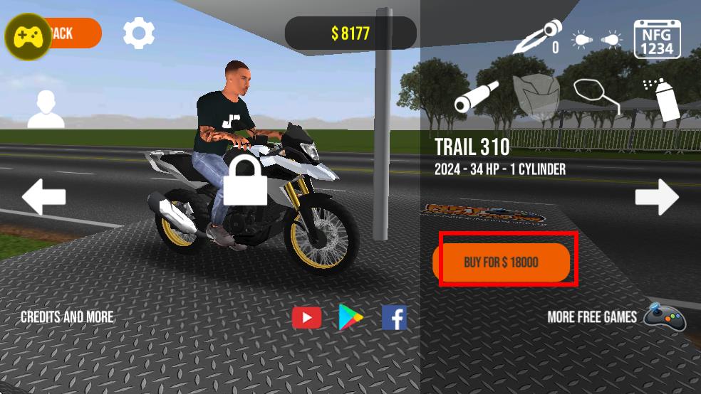 摩托平衡3D无限金币版