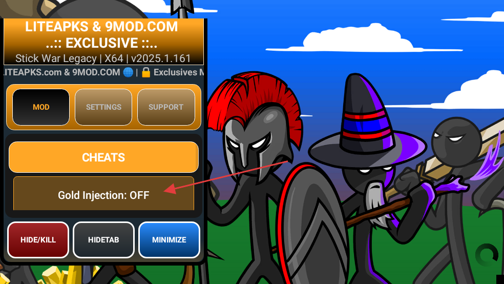 火柴人战争修改器版